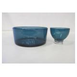 Carlisle Teal Bowl Set with Serving Bowl and 6 Side Bowls