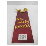 6 Pack of Bottle Gift Bags - Medium - LET