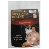 6 Pack of Prank Gift Card Holders - Awkward Family Photos - Happy Holidays!