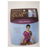6 Pack of Prank Gift Card Holders - Awkward Family Photos - Happy Birthday!