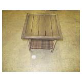 Wicker Side Table