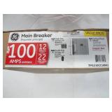GE PowerMark Gold 100 Amp 12-Space 22-Circuit Indoor Main Breaker Circuit Breaker Panel