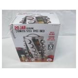 Kamenstein 20 Jar Revolving Spice Rack