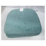 Pack of 4 Sunbrella Fabric Outdoor Seat Cushions - Leaf Pattern