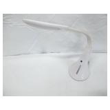 Ultrabrite Swan LED Desk Lamp with 2 USB Ports - White