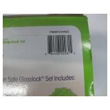 Snapware 20 piece Tempered Glasslock Storage Containers with Snaplock Lid , Microwave & Oven Safe