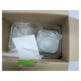 Snapware 20 piece Tempered Glasslock Storage Containers with Snaplock Lid , Microwave & Oven Safe