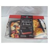 Nordic Ware Turkey Roaster with Rack, Copper - New w/ Scratch