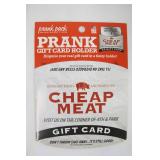 10 Pack of 30 Watt Prank Gift Card Holders - NEW