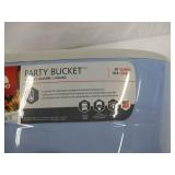 Igloo 20 quart Insulated Party Bucket - Blue/Cream
