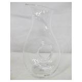 Pierced Glass Handblown Carafe Pitcher, 1 Liter