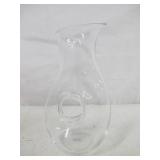 Pierced Glass Handblown Carafe Pitcher, 1 Liter