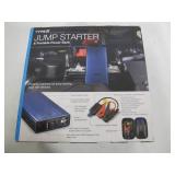 Type S Lithium Jump Starter Portable Power Bank with LED Flashlight - Blue