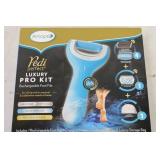 Amope Pedi Perfect Wet & Dry Rechargeable Foot File, Regular Coarse 1 ea