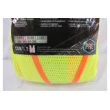2-Pack 3M 94620-80030 Class 2 Two-Tone Construction Safety Vest with Reflective Clothing, Hi-Viz Yellow