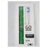 Pop Dental GO Sonic Electric Rechargeable Toothbrush - Emerald / Silver Ring - Super Soft