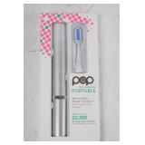 Pop Portable Go Sonic Electric Toothbrush - Silver