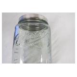 TTU Glass Mason Craft and More 4-Piece Glass Canister Set