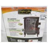 Comfort Glow Claremont Electric Stove, Bronze