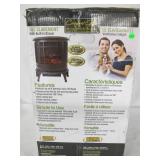 Comfort Glow Claremont Electric Stove, Bronze