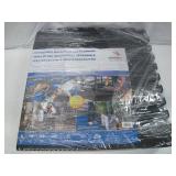 Norsk Reversible Foam Flooring - Black/Blue - 24 Sq Ft, 6 Tiles