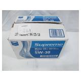 Chevron Supreme 5W30 Motor Oil - 1 Quart Bottles - 7 pack