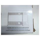 Seville Classics 1193822 Costco Storage Organizer, 15x12x2.5, Nickel