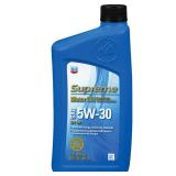 Chevron Supreme 5W30 Motor Oil - 1 Quart Bottles - 7 pack