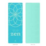 Life Energy EkoSmart 4 mm Teal Yoga Mat - Zen Drop - NEW