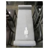 Handy Living Hinged Storage Ottoman, Dove Gray - OTT753-LIN13