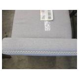 Handy Living Hinged Storage Ottoman, Dove Gray - OTT753-LIN13