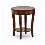 Steve Silver  Troy Medium Cherry Traditional End Table