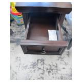 Chair-side Table with Power