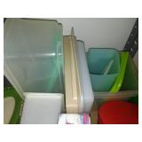 Tupperware - nice, tins, kitchen, platters.