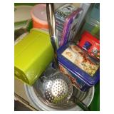 Tupperware - nice, tins, kitchen, platters.