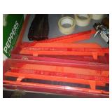 Emergency flare kit, receiver hitch, Toro 900 corded trimmer and more