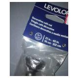 Rubbermaid Shelf, Levelor curtain rods.