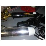 Curlers and curling irons.