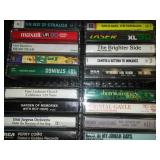 Cassette tapes and cases