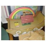 Wood bird feeder, coasters, Decor art.