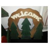 Wood bird feeder, coasters, Decor art.