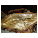 Purses, wallets, clutches, bags.