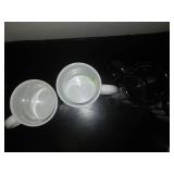 7 mugs - 3 Jim Beam, 2 Hershey