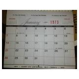 2 Sleepy Eye Minnesota calendars.