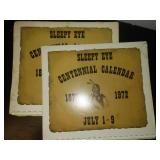 2 Sleepy Eye Minnesota calendars.