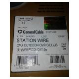 Genspeed 5e series wire - box 100 feet.