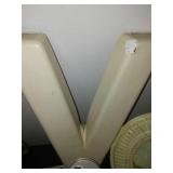 Vintage chimney covers, Steel Coke Can, Decor.