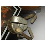 Vintage chimney covers, Steel Coke Can, Decor.