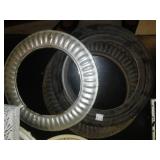 Vintage chimney covers, Steel Coke Can, Decor.