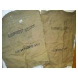 Gunny sacks potato burlap bags